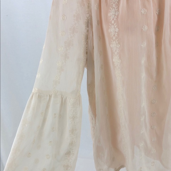 Knox Rose sheer with embroidery prints - Picture 2 of 8